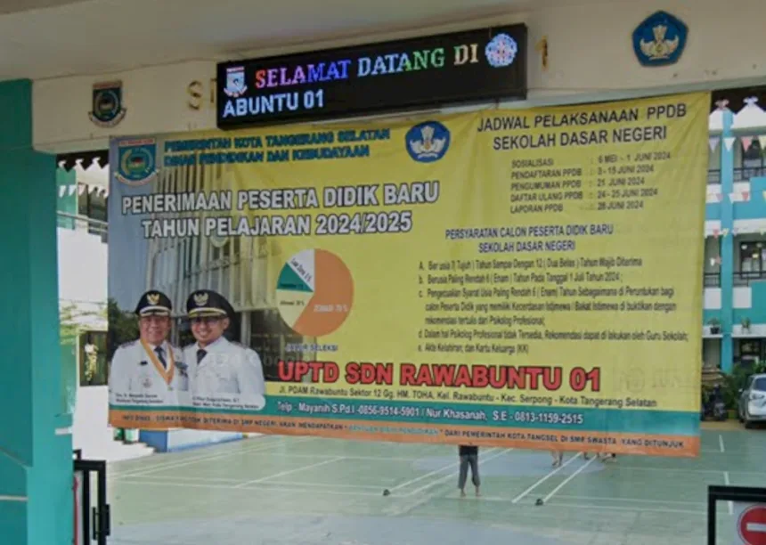 Tangkapan Layar Gmpas SDN Rawabuntu 1 / Dok. TU