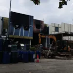 Kondisi Gudang Insektisida di taman tekno masih ada bau menyengat/ Dok. TU