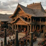 Ilustrasi Mengunakan Kecerdasan Buatan, Terkait Gambaran Istana 'Dayo' / Dok. TU