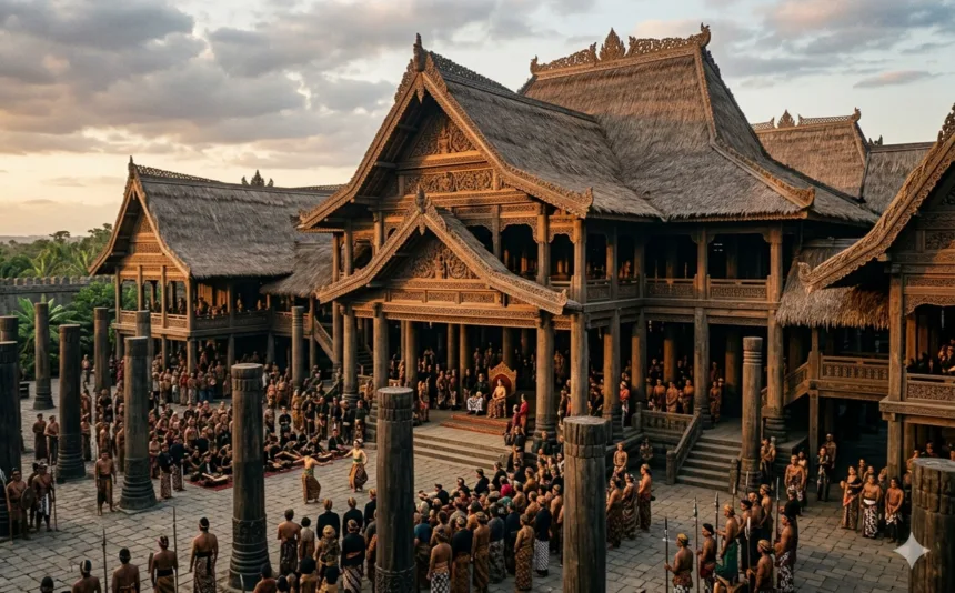 Ilustrasi Mengunakan Kecerdasan Buatan, Terkait Gambaran Istana 'Dayo' / Dok. TU