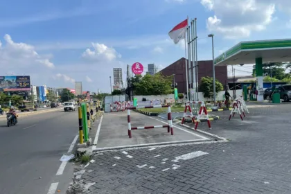 Titik Lokasi yang Dikeluhkan Warga Karena Adanya Penyempitan Jalan / Dok. TU