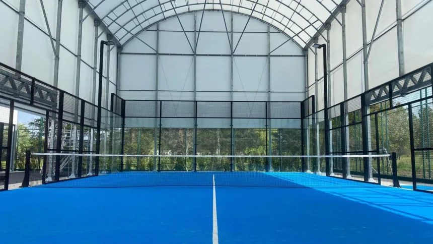Ilustrasi Lapangan Padel/ Dok. TU